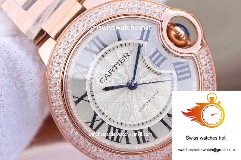 Ballon Bleu De Cartier 36MM WE902064 V9 Factory White Dial 4