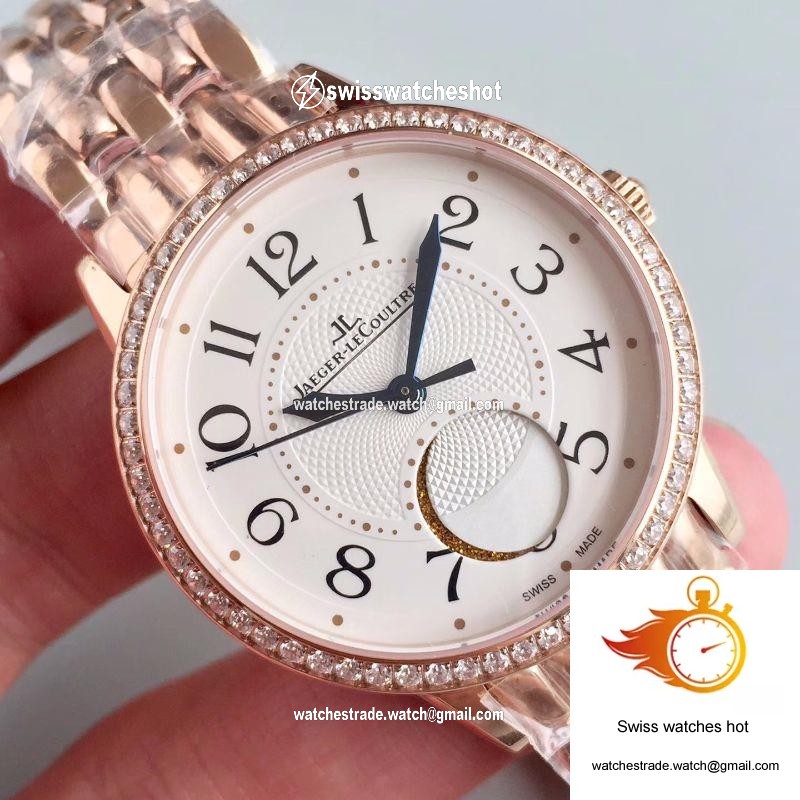 Jaeger-LeCoultre Rendez-Vous 3612420 Rose Gold Case White Dial 4