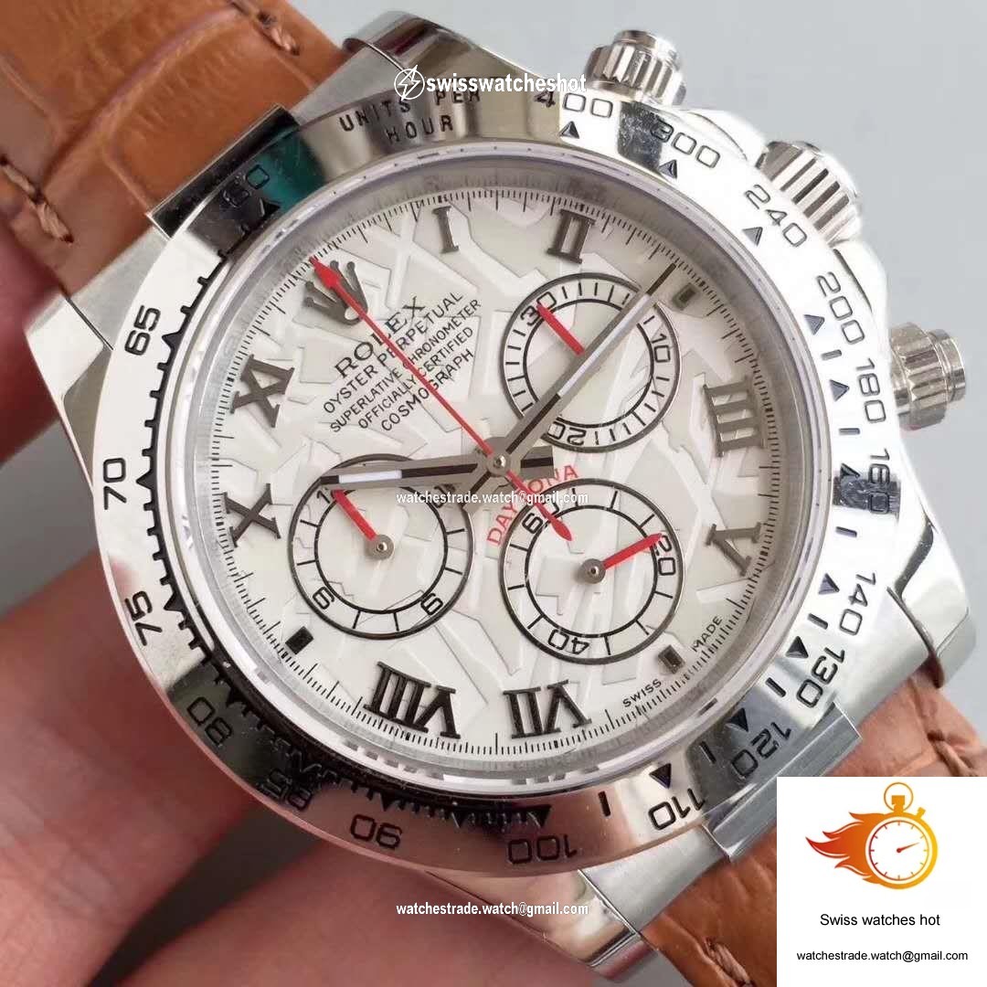 Rolex Daytona Cosmograph 116520 JH Factory White Dial 4