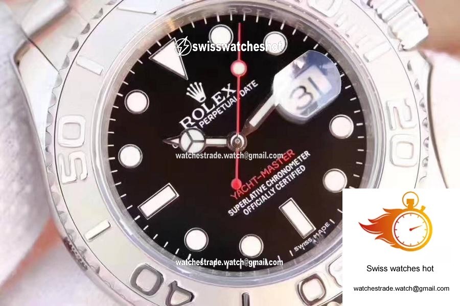 Rolex Yacht Master 116622 40mm EW Factory Black Dial 4