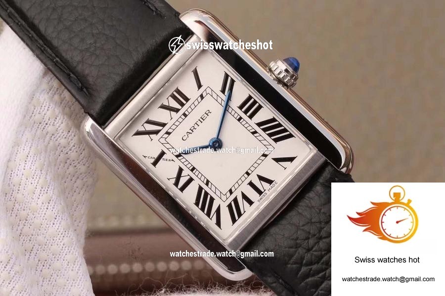 Cartier Tank Solo Ladies 31MM WSTA0030 JF Factory Silver Dial 4