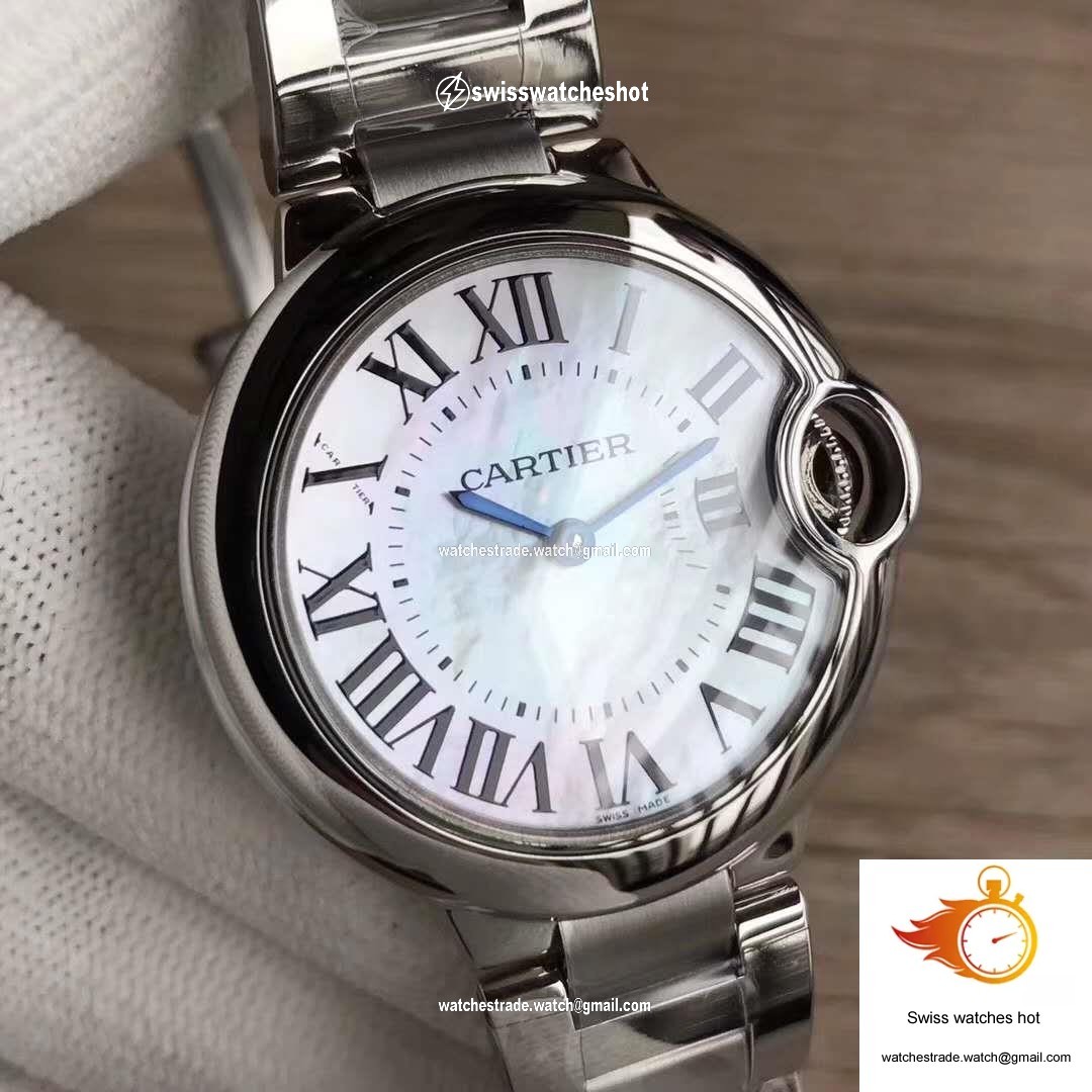Ballon Bleu De Cartier W6920084 33MM V6 Factory Silver Dial 4