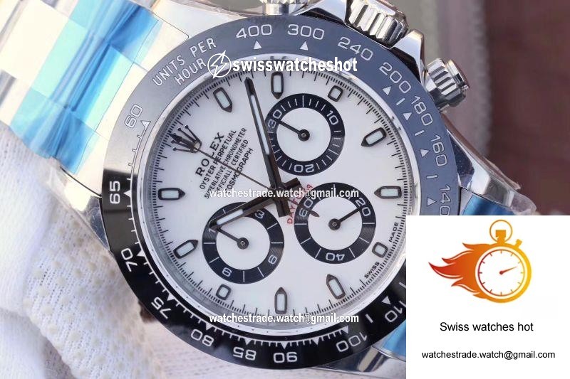 Rolex Daytona Cosmograph 116500LN Noob Factory White Dial 4