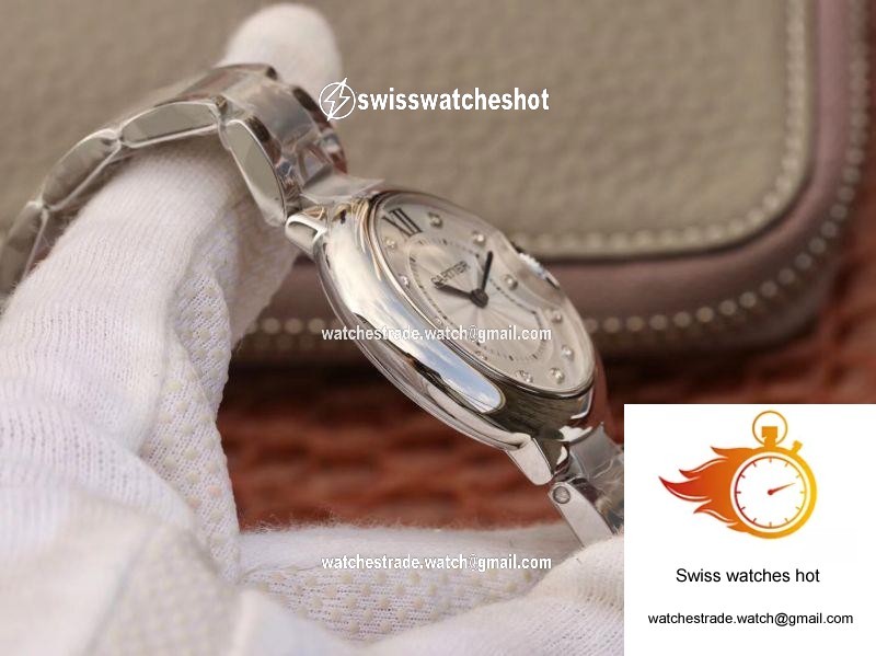 Ballon Bleu De Cartier 33mm V6 Factory White Dial 4