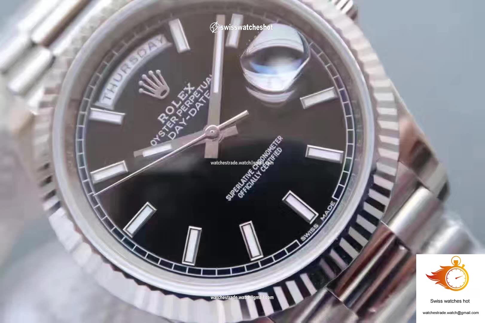 Rolex Datejust II 126334 41MM EW Factory Anthracite Dial 4