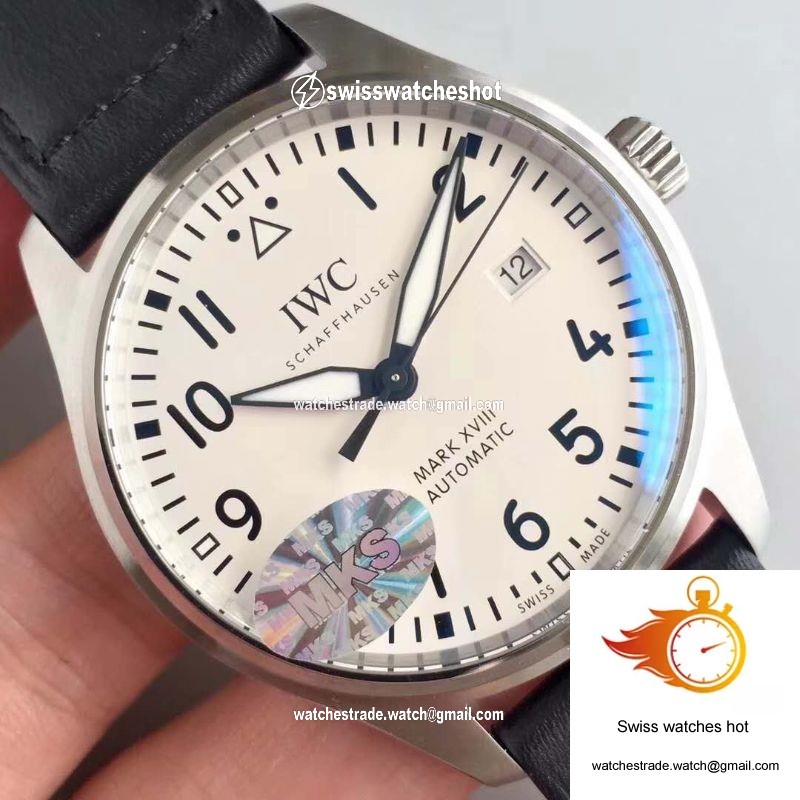 IWC Pilot Mark XVIII IW327002 MKS Factory V2 White Dial 4