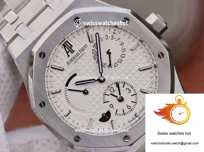 Audemars Piguet Royal Oak GMT 41MM 26120 White Dial TWA Factory 4