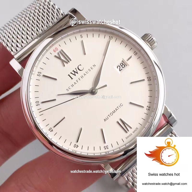 IWC Portofino Automatic IW356505 MKS Factory White Dial 4