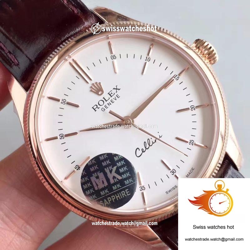 Rolex Cellini 50505 MKS Factory V4 White Dial 4