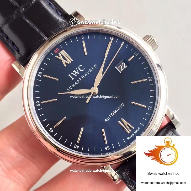 IWC Portofino Automatic IW356502 MKS Factory Blue Dial 4