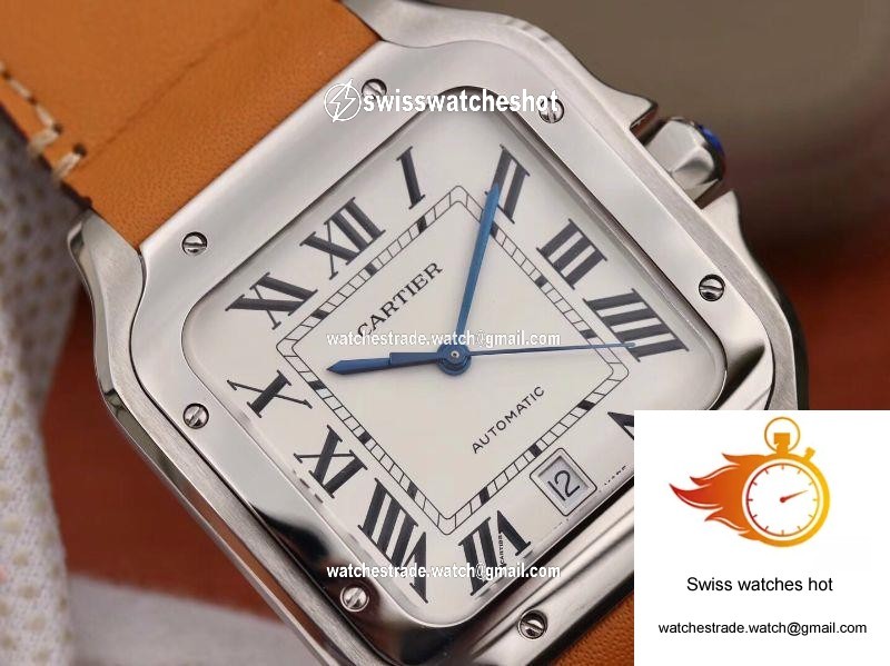 Cartier Santos De Cartier Large 2018 WSSA0009 KOR Factory White Dial 4