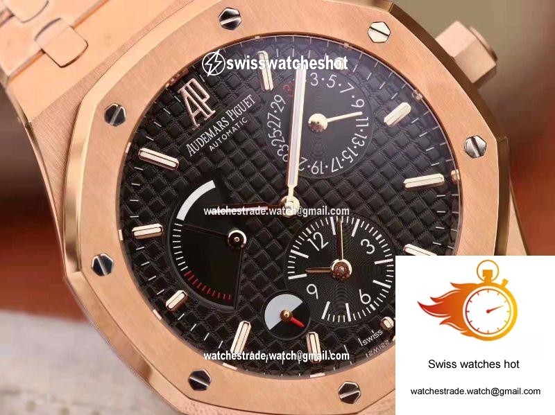 Audemars Piguet Royal Oak GMT 41MM 26120 TWA Factory Black Dial 4