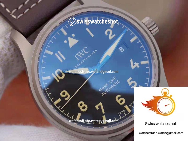 IWC Pilot Mark XVIII Le Petit Prince IW327010 MKS Factory V2 Black Dial 4