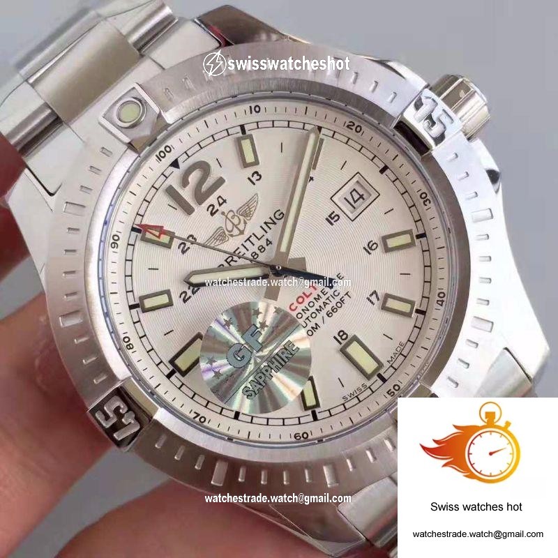 Breitling Colt Automatic 44MM A1738811-G791 GF Factory White Dial 4