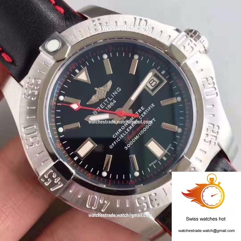 Breitling Avenger II Seawolf A1733110/BC30/435X/A20BASA.1 GF Factory Black Dial 4