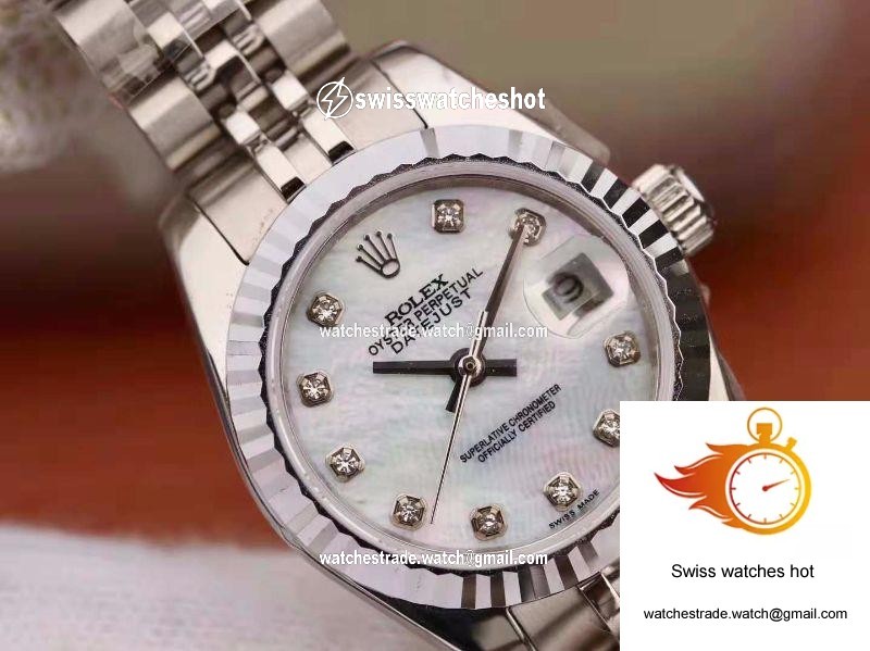 Rolex Lady Datejust 28MM White Dial 4