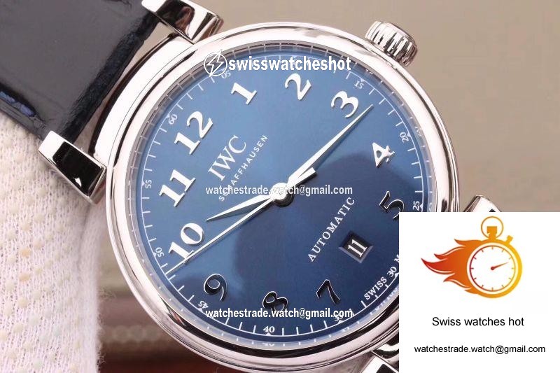 IWC Da Vinci Automatic IW356601 MKS Factory Blue Dial 4
