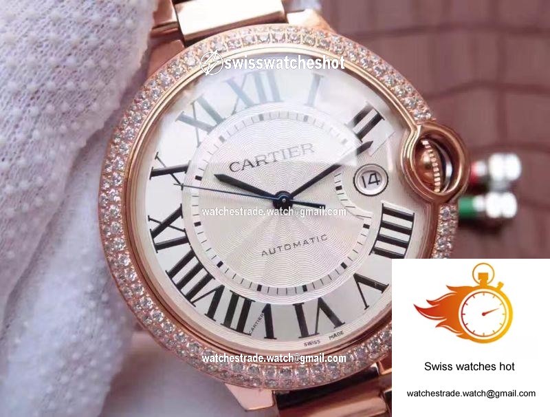 Ballon Bleu De Cartier 42MM V6 Factory White Dial 4