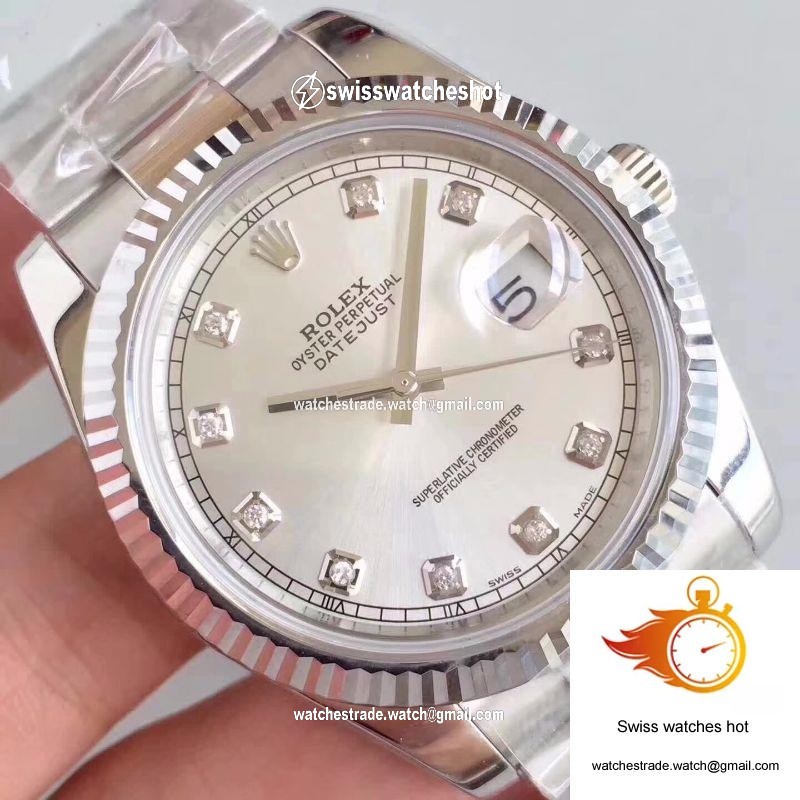 Rolex Datejust II 116334-0009 41MM EW Factory Silver Dial 4