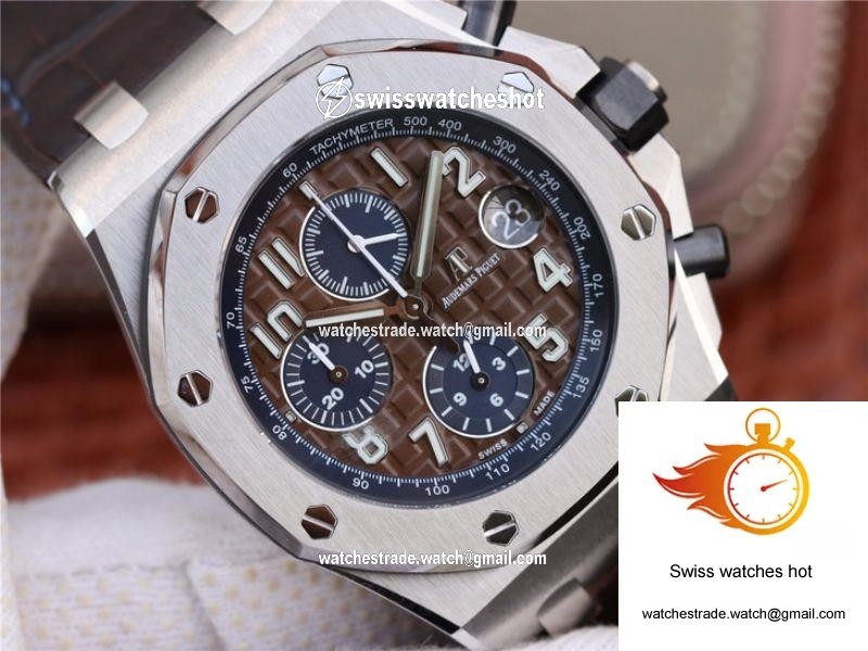 Audemars Piguet Royal Oak Offshore 26470ST.OO.A099CR.01 JF Factory Brown Dial 4