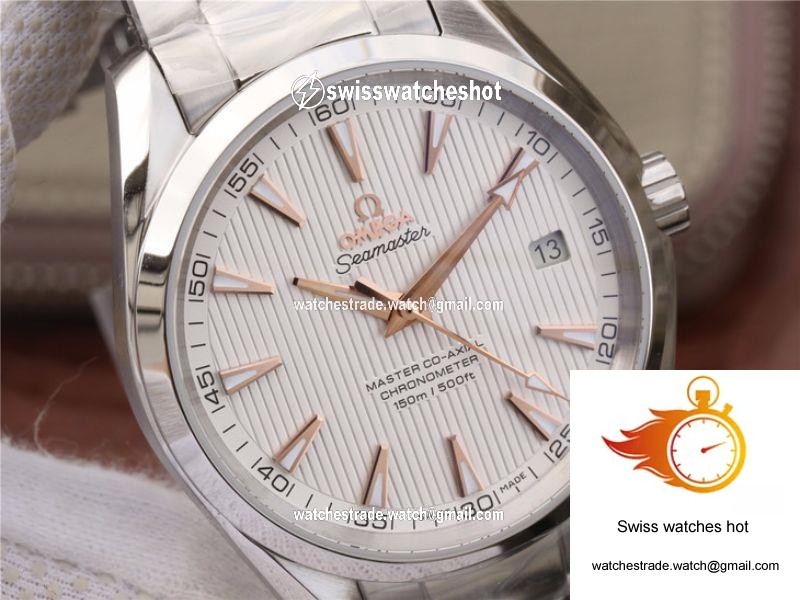 Omega Seamaster Aqua Terra 231.13.42.21.02.003 VS Factory White Dial 4