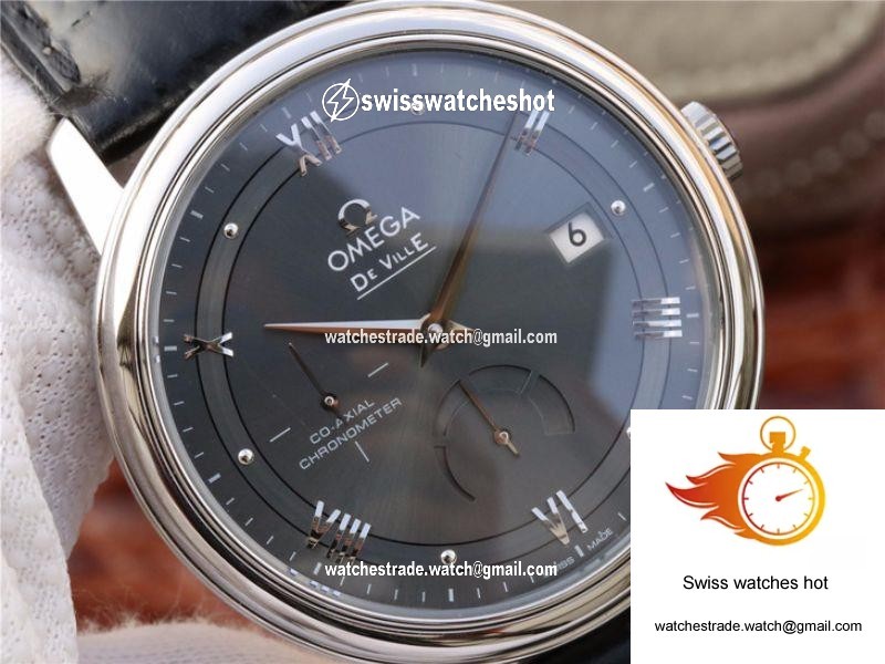 Omega De Ville Prestige 424.13.40.21.06.001 TW Factory Gray Dial 4