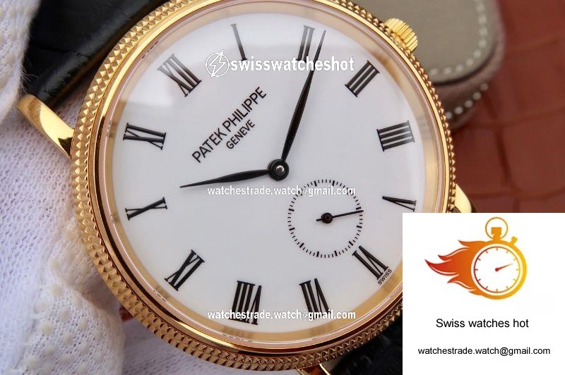 Patek Philippe Calatrava 5119G-002 Rose Gold White Dial 4