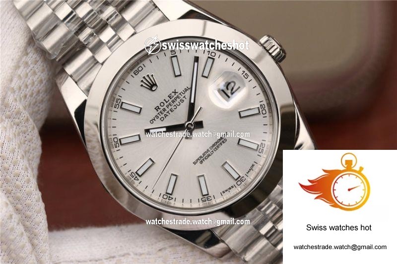 Rolex Datejust 116200 41mm EW Factory White Dial 4