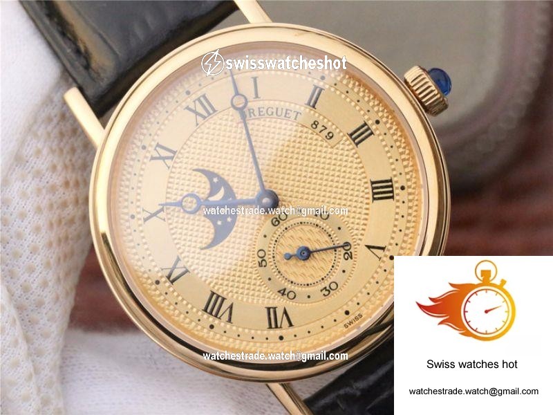 Breguet Classique Moonphase 4396 Yellow Gold Dial 4