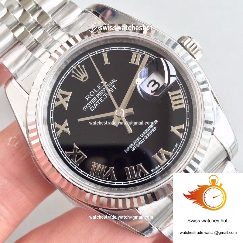 Rolex Datejust 116334 41MM EW Factory Black Dial 4