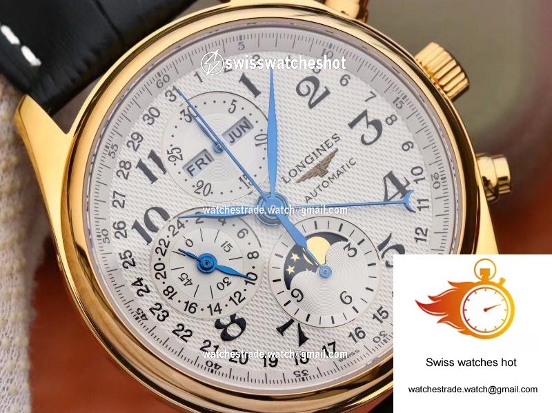 Longines Conquest Classic 18K Yellow Gold L27735787 GS Factory White Dial 4