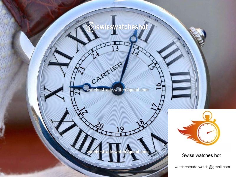 Cartier Ronde Louis 40MM TW Factory White Dial 4