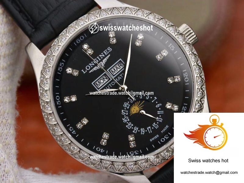 Longines Master Collection L2.503.0.83.3 TW Factory Black Dial 4