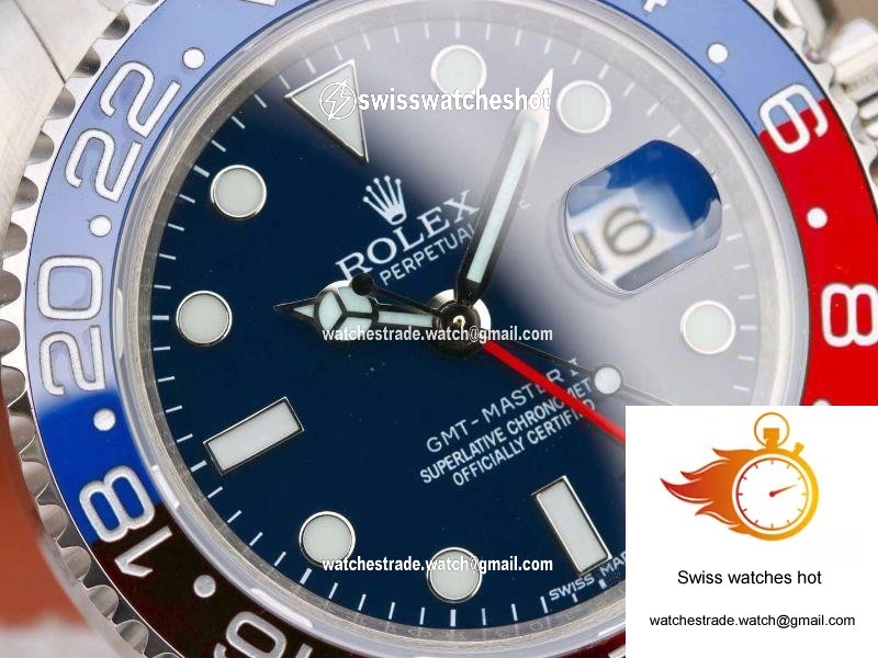 Rolex GMT Master II 126710BLRO EW Factory Blue Dial 4