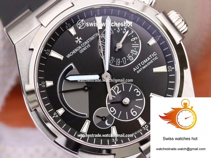 Vacheron Constantin Overseas Dual Time 47450/000W-9511 TWA Factory Black Dial 4