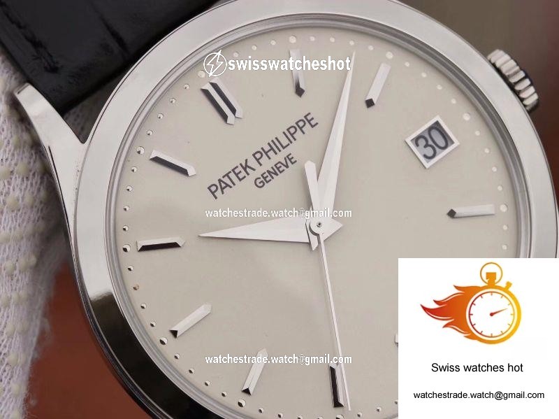 Patek Philippe Calatrava 5296G-010 ZF Factory White Dial 4