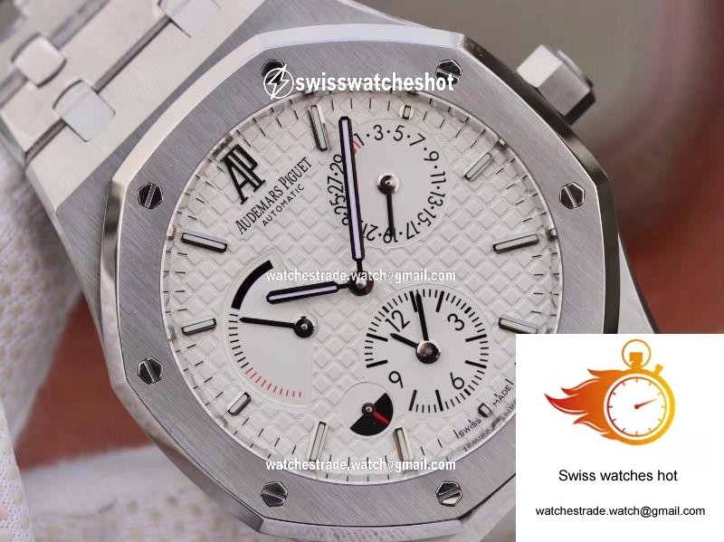 Audemars Piguet Royal Oak 41MM 26120ST.OO.1220ST.02 TWA Factory White Dial 4
