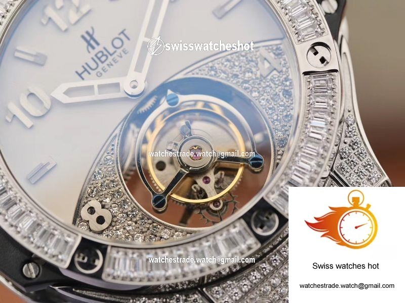 Hublot Classic Fusion Tourbillon White Enamel Dial 4