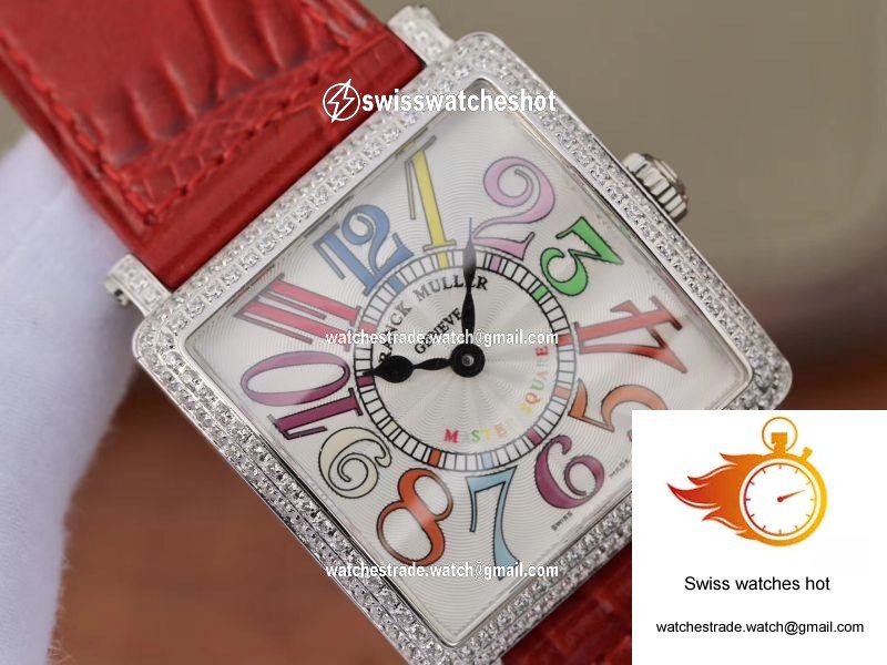 Franck Muller Master Square Ladies 6002 M QZ R GF Factory White Dial 4