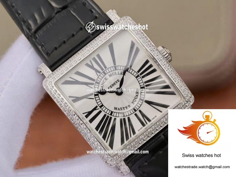 Franck Muller Master Square 12263 GF Factory White Dial 4