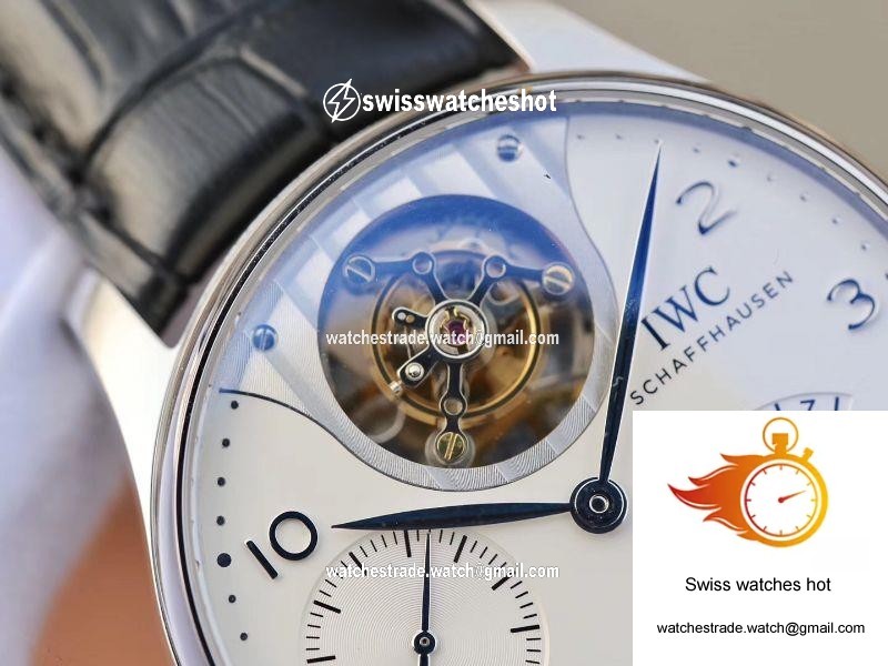 ZF Factory IWC Portuguese Real Tourbillon IW504202 White Dial 4