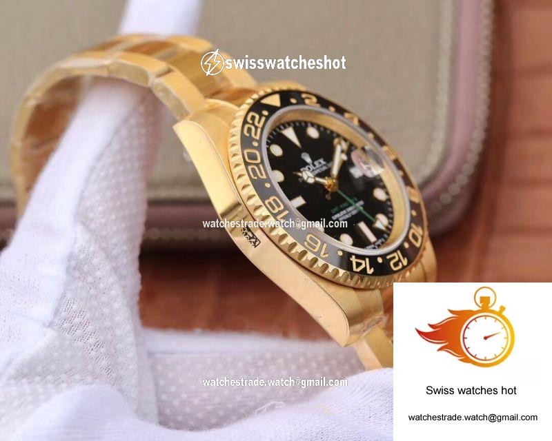 Rolex GMT Master II 116718 EW Factory Black Dial 4