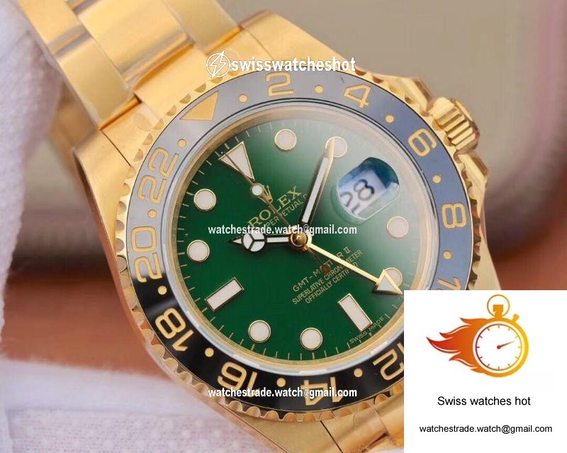 Rolex GMT Master II 116718LN EW Factory Green Dial 4