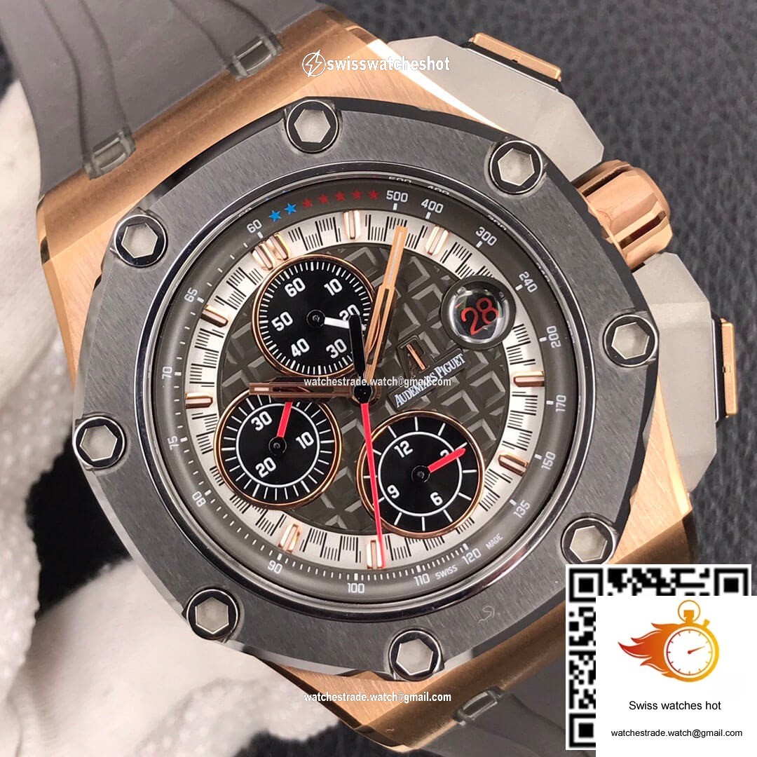 Audemars Piguet Royal Oak Offshore 26568OM.OO.A004CA.01 JF Factory Dark Grey Dial 4