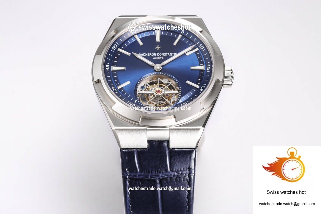 Vacheron Constantin Overseas Tourbillon 6000V/110A-B544 BBR Factory Blue Strap 4