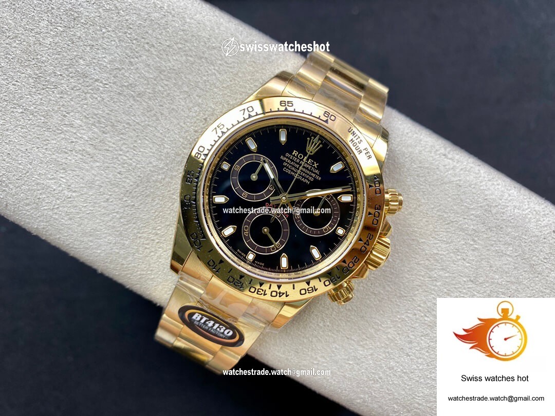 Rolex Daytona M116508-0004 BT Factory Black Dial 4