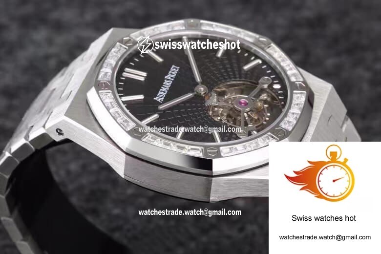 Audemars Piguet Royal Oak Tourbillon 26521BC.ZZ.1220BC.01 R8 Factory Diamond-set Bezel 4