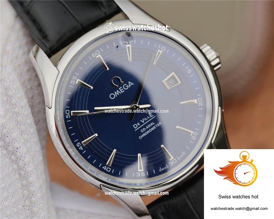 Omega De Ville 431.33.41.21.03.001 VS Factory Dark Blue Dial 4