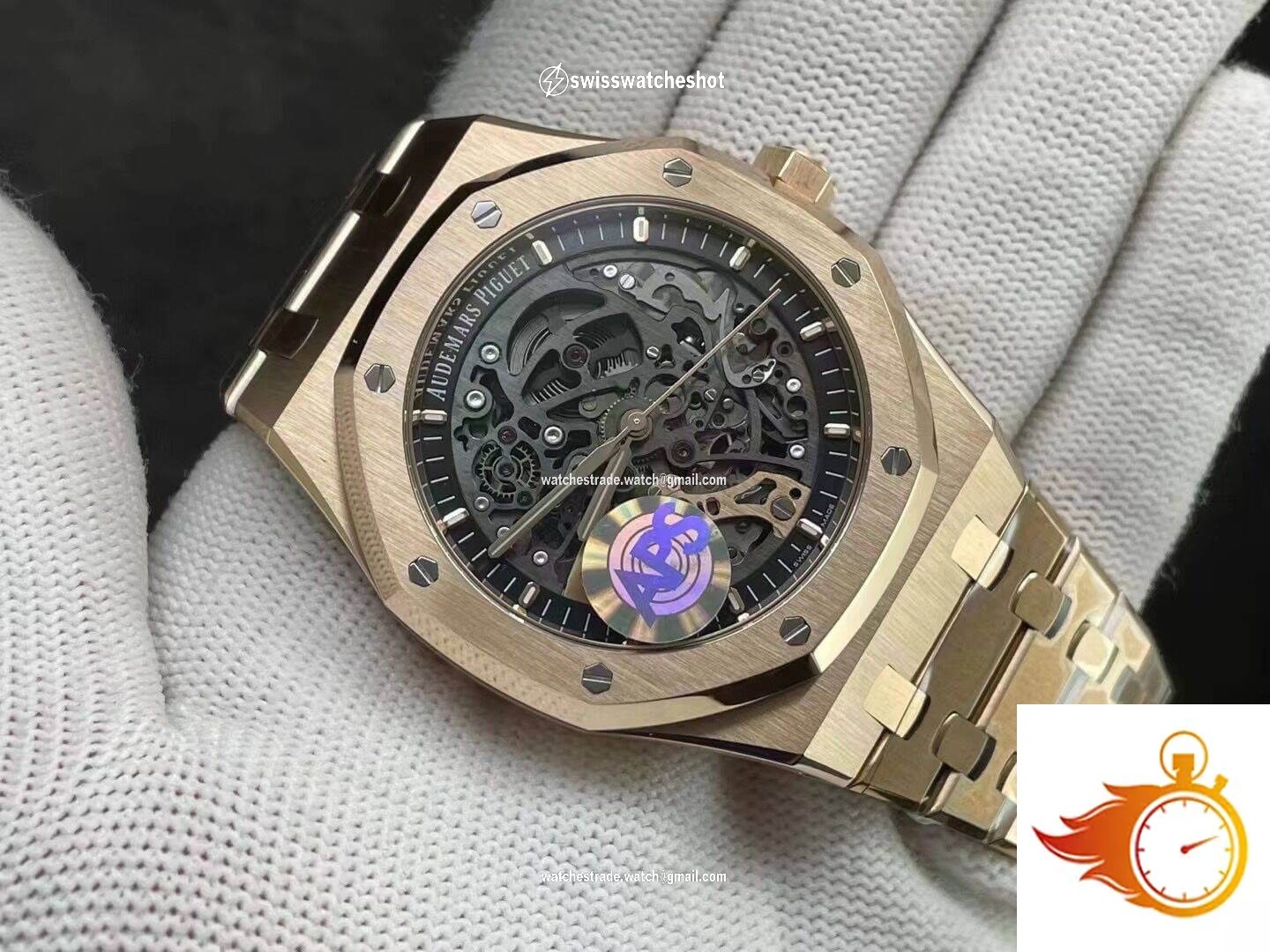 Audemars Piguet Royal Oak 15407OR.OO.1220OR.01 APS Factory Rose Gold 4