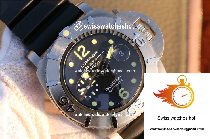 Panerai Submersible PAM 00194 VS Factory Black Dial 4